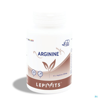 Arginine caps 100 lepivits