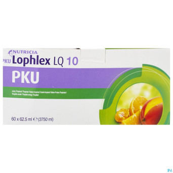 Pku lophlex lq 10 juicy tropical  60x62,5ml