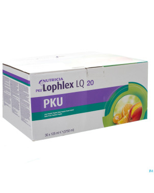Pku lophlex lq 20 juicy tropical 30x125,0ml