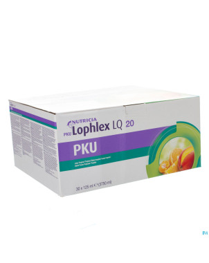 Pku lophlex lq 20 juicy tropical 30x125,0ml