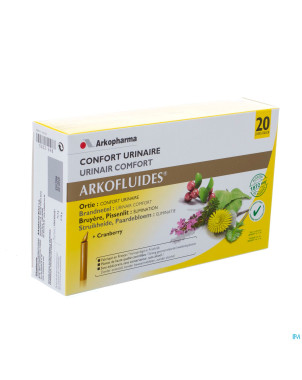 Arkofluide confort urinaire unicadose 20