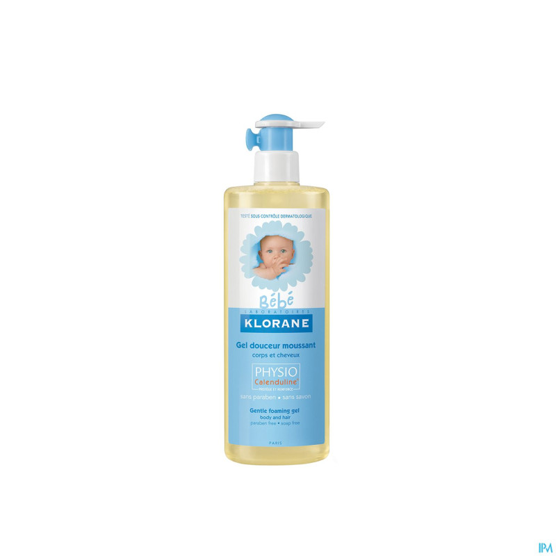 Klorane bb gel corps-cheveux nf 500ml