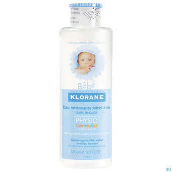 Klorane bb eau nettoyante 500ml