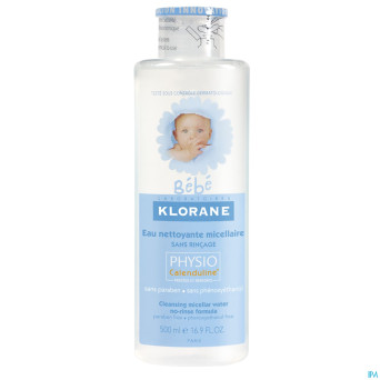 Klorane bb eau nettoyante 500ml