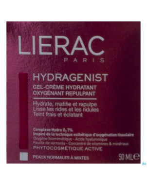 Lierac hydragenist gel-creme pn-m pot 50ml