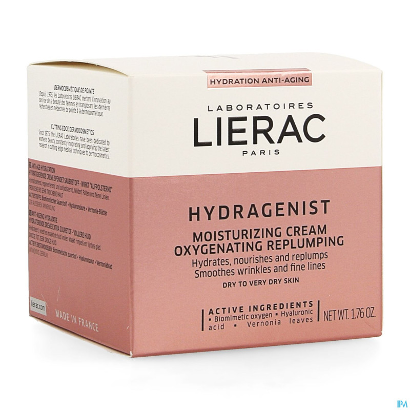 Lierac hydragenist creme ps-pts   pot 50ml