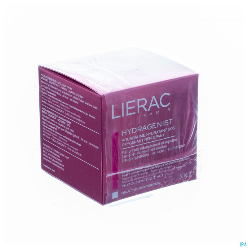 Lierac hydragenist aquabaume pts  pot 50ml