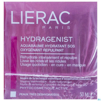 Lierac hydragenist aquabaume pts  pot 50ml