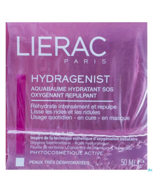 Lierac hydragenist aquabaume pts  pot 50ml
