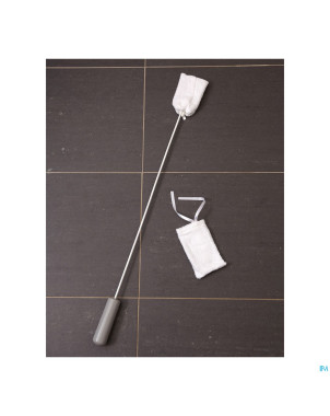 Lave-orteils sur manche 71cm incl. 2 tampons advys