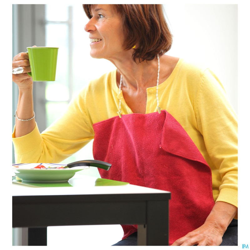 Soutien pour bavoir adhome + perles 67cm    advys