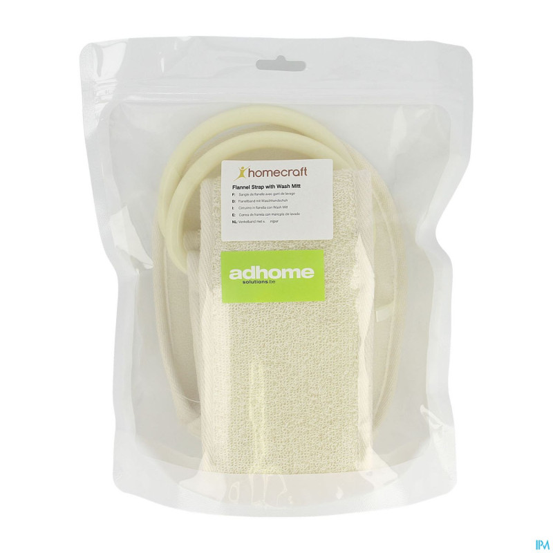 Serviette de toilette avec poignees    advys