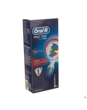 Oral b power floss action 700 brosse