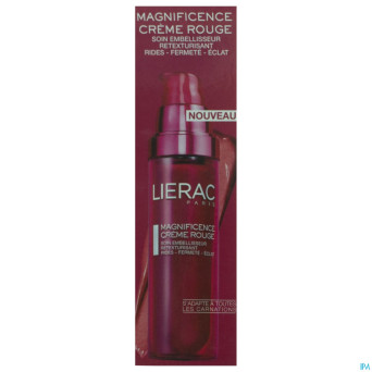 Lierac magnificence creme rouge    fl pompe  50ml