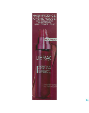 Lierac magnificence creme rouge    fl pompe  50ml