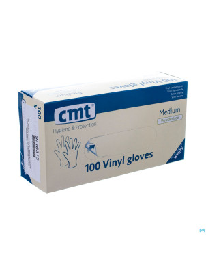 Cmt gants vinyl s/poudre    m 100