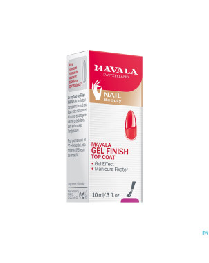 Mavala gel finish top coat    10ml