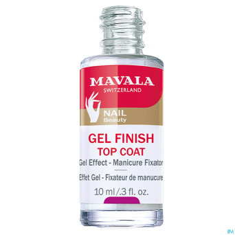 Mavala gel finish top coat    10ml