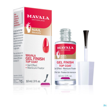 Mavala gel finish top coat    10ml