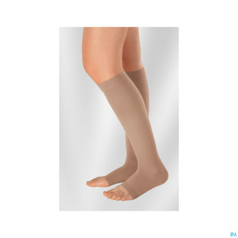 Juzo soft c1 ad normal i ouvert+ourlet 3cm amande