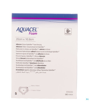 Aquacel pans mousse adh hydrof.sacr.20,0x16,9cm  5