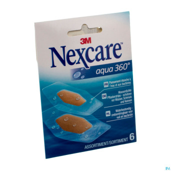 Nexcare 3m aqua 360 assortiment 6