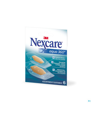 Nexcare 3m aqua 360 assortiment 6