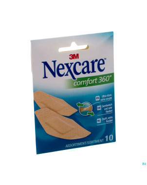 Nexcare 3m comfort 360 assortiment 10