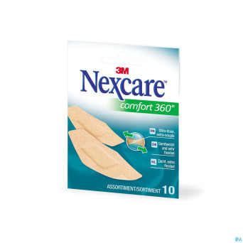 Nexcare 3m comfort 360 assortiment 10