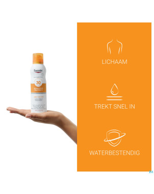 Eucerin sun brume invisible dry touch spf30  200ml