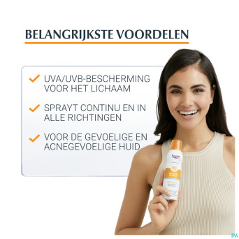 Eucerin sun brume invisible dry touch spf50+ 200ml