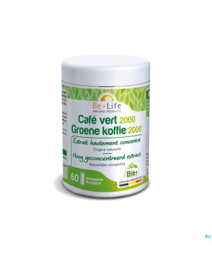 Cafe vert 2000 bio    pot caps 60