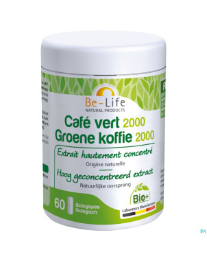 Cafe vert 2000 bio    pot caps 60