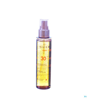 Nuxe sun huile bronzante visage corps ip30   150ml