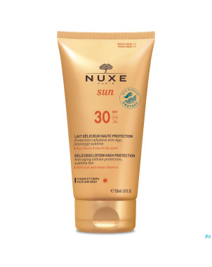Nuxe sun lait delicieux visage corps ip30    150ml