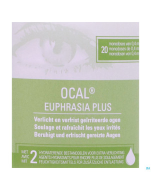 Ocal euphrasia plus monodoses 20