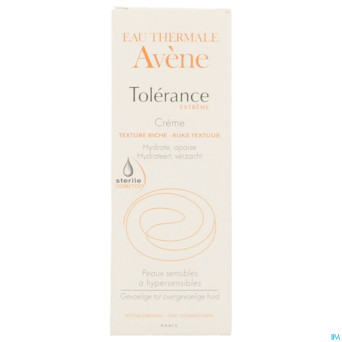 Avene tolerance extreme creme hydra apais.    50ml