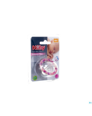 Nuby nt nat. sucette flex silic.cerise +6m 1 67554