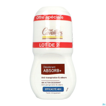 Roge cavailles deo roll on mixte duo    2x150ml