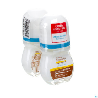 Roge cavailles deo roll on mixte duo    2x150ml