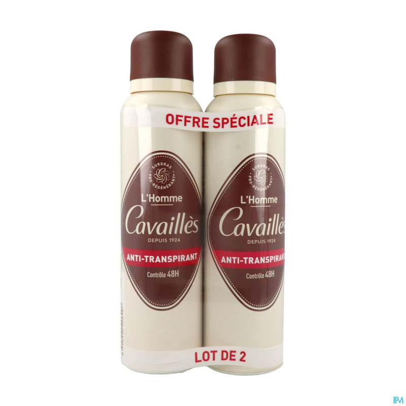 Roge cavailles deo spray man duo    2x150ml