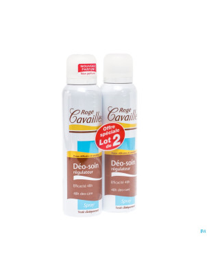 Roge cavailles deo spray man duo    2x150ml
