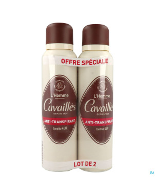 Roge cavailles deo spray man duo    2x150ml