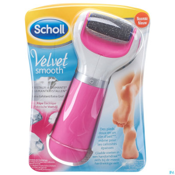 Scholl velvet smooth extra exfoliant rape electr.