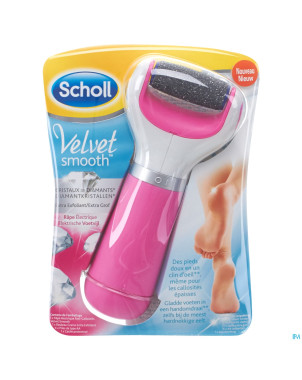 Scholl velvet smooth extra exfoliant rape electr.