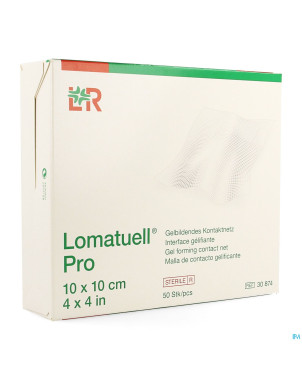 Lomatuell pro compresse ster 10x10cm 50 30874