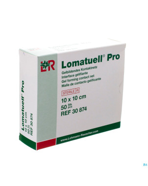 Lomatuell pro compresse ster 10x10cm 50 30874