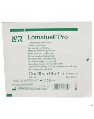Lomatuell pro compresse ster 10x10cm 50 30874