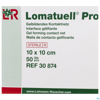 Lomatuell pro compresse ster 10x10cm 50 30874