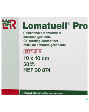 Lomatuell pro compresse ster 10x10cm 50 30874